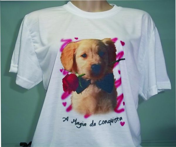 Camiseta romantica